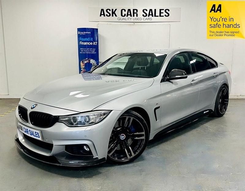 Silver Used 2015 BMW 435 M Sport Coupe | £12,495 (Good price) - Image 1/4