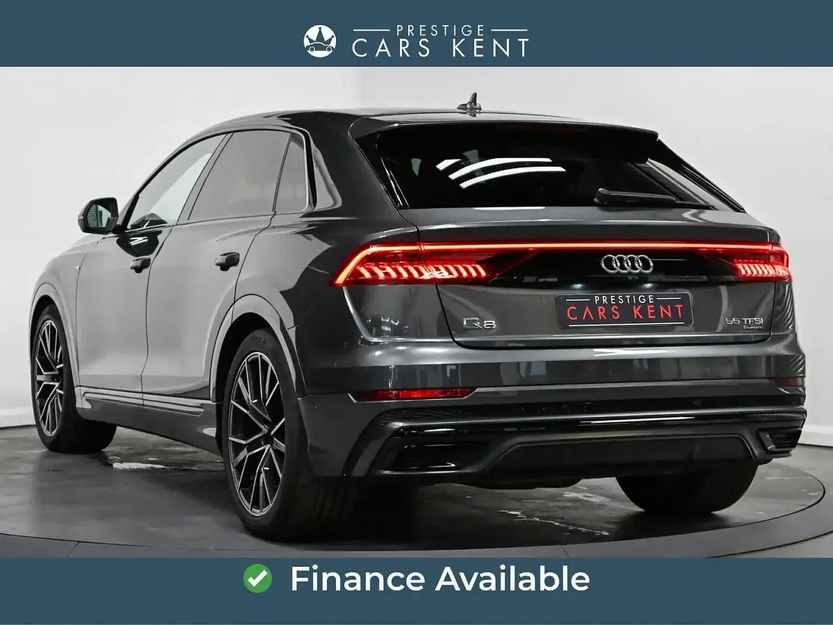 Used Audi Q8 Black Edition 340 HP (250 kW) 2022 Grey SUV