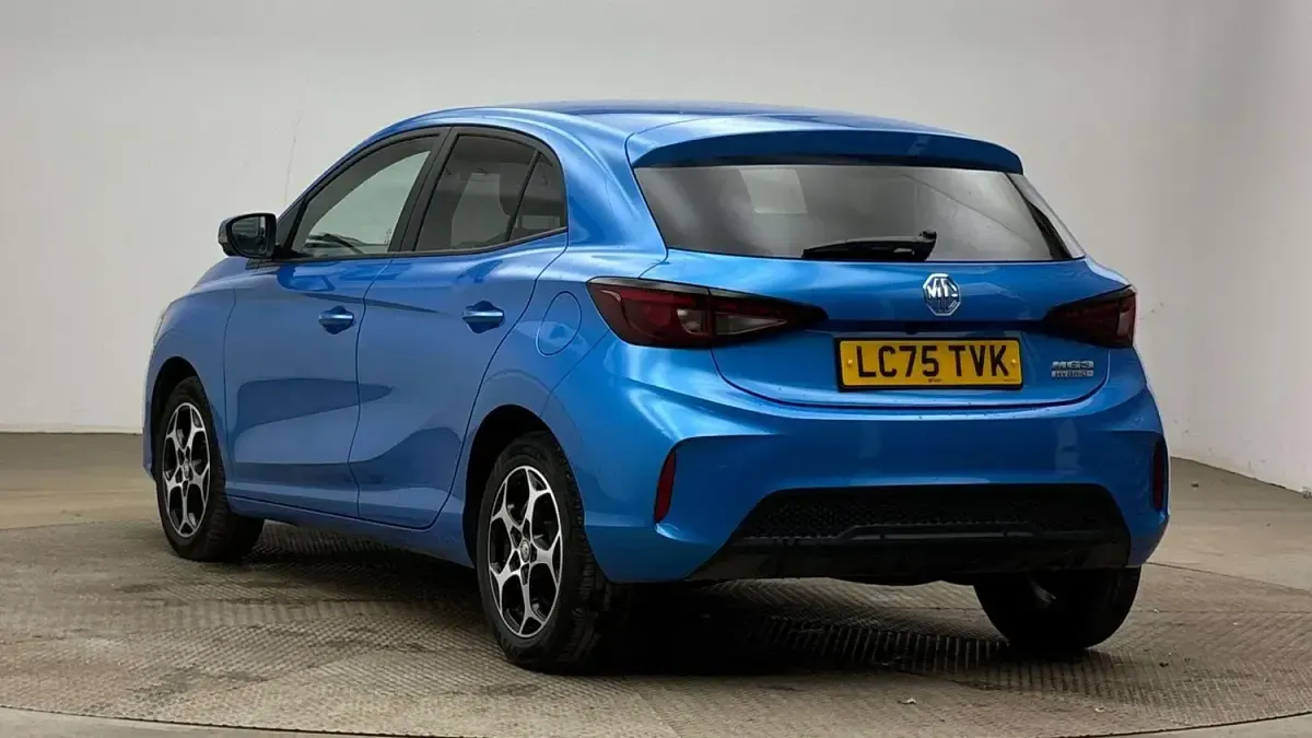 Used MG MG3 Trophy 194 HP (142 kW) 2025 Blue Hatchback