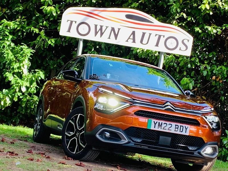 Brown Used 2022 Citroën e-C4 Shine Hatchback | £11,990 (Good price) - Image 1/3