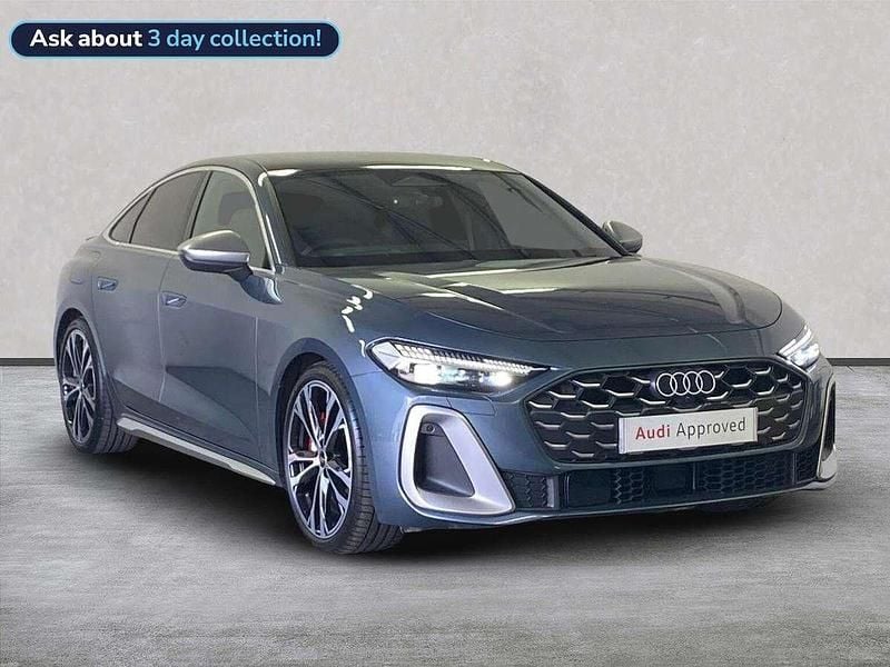 Blue Used 2024 Audi S5 Advanced Sedan | £49,698 - Image 1/4
