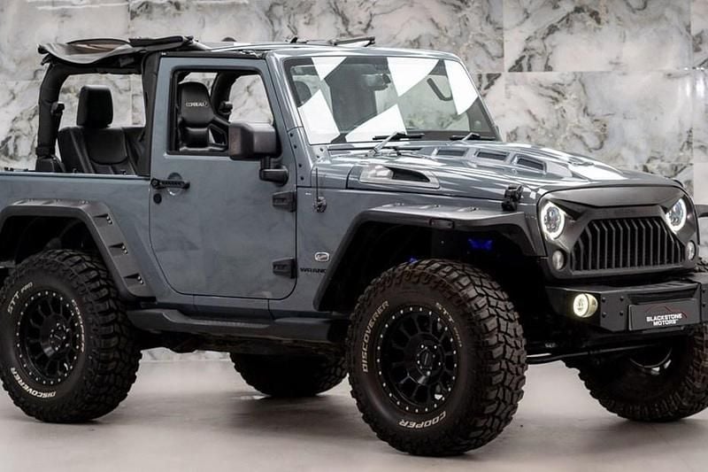 Grey Used 2014 Jeep Wrangler Overland SUV | £20,989 (Fair price) - Image 1/1