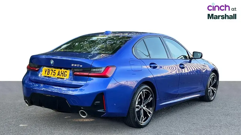Used BMW 330e M Sport 292 HP (214 kW) 2025 Blue Sedan