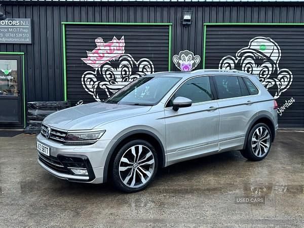 Used VW Tiguan R-line 150 HP (110 kW) 2017 Silver SUV