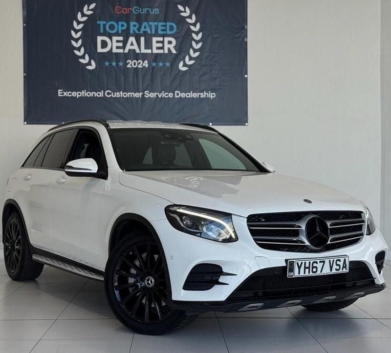 White Used 2017 Mercedes GLC220 AMG line Estate | £16,495 (Fair price) - Image 1/4