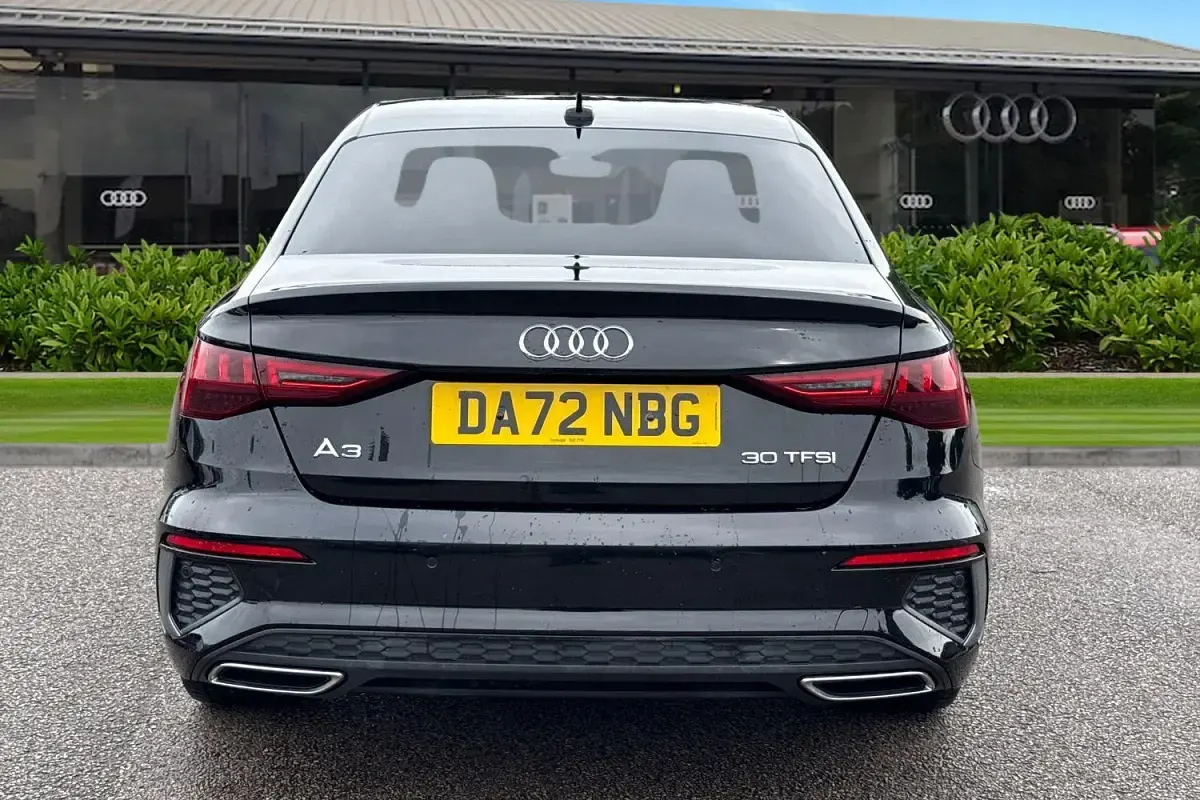 Used Audi A3 S-Line 110 HP (80 kW) 2022 Black Sedan