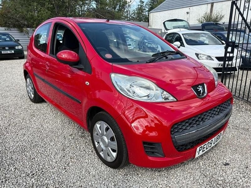 Red Used 2009 Peugeot 107 Hatchback | £5,500 (A bit pricey) - Image 1/4