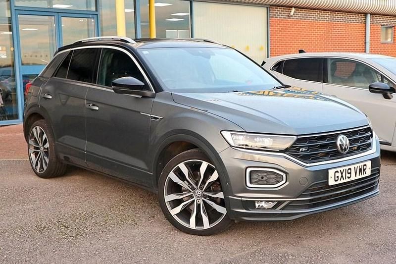 Indium grey Used 2019 VW T-Roc R-line SUV | £18,989 (Good price) - Image 1/1