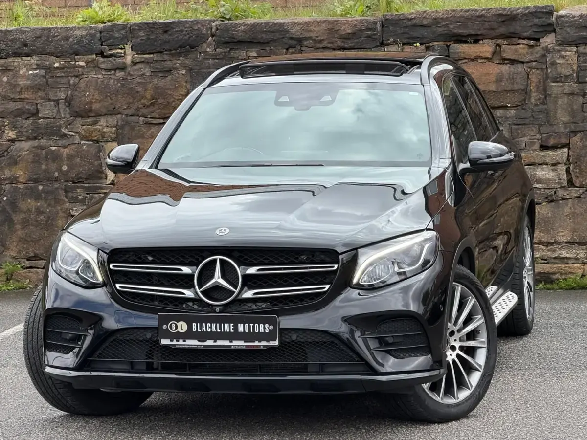 Used Mercedes GLC350 AMG line 258 HP (189 kW) 2017 Black SUV