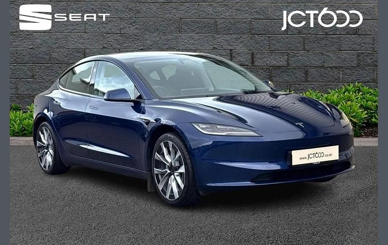 Blue Used 2024 Tesla Model 3 RWD Sedan | £28,750 (Expensive) - Image 1/4