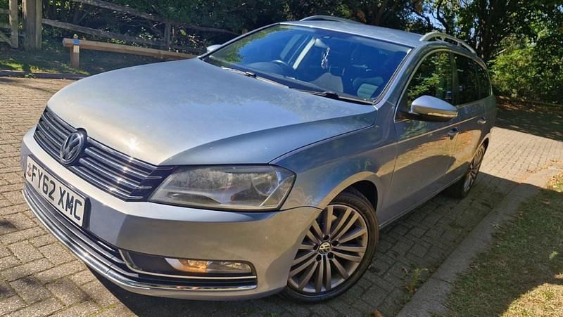 Grey Used 2012 VW Passat Sportline Estate | £4,250 (Fair price) - Image 1/2
