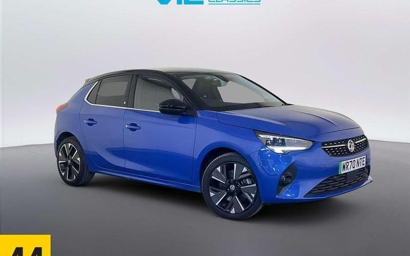 Used Vauxhall Corsa-e Elite 100 kW (136 HP) 2020 Blue Hatchback