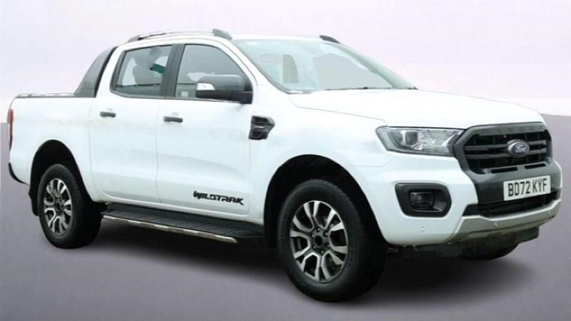 Used Ford Ranger Wildtrack 213 HP (156 kW) 2022 White Pickup