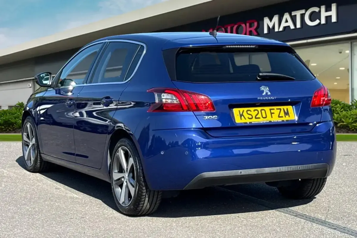 Used Peugeot 308 S 130 HP (95 kW) 2020 Blue Hatchback