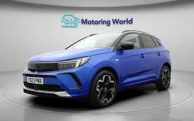 Used Vauxhall Grandland X Ultimate 131 HP (96 kW) 2023 Blue SUV