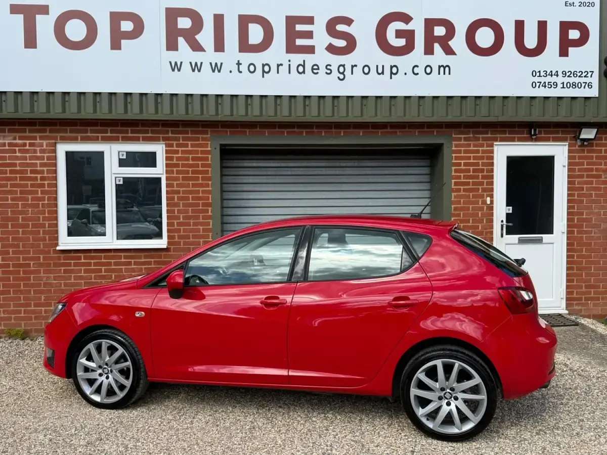 Usado Seat Ibiza FR 110 HP (80 kW) 2017 Vermelho Citadino