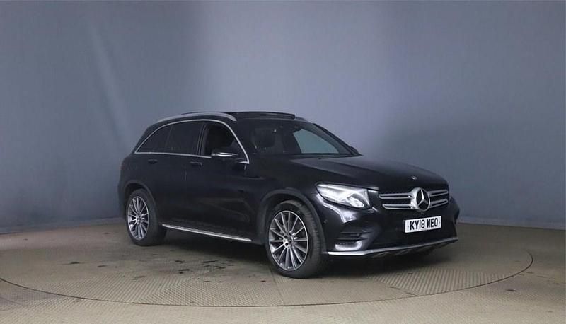 Used Mercedes GLC350 AMG line 2018 Black Estate