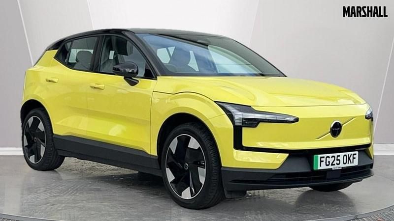 Yellow Used 2025 Volvo EX30 Plus SUV | £26,130 - Image 1/4