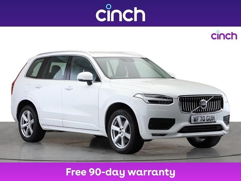 White Used 2020 Volvo XC90 Momentum SUV | £25,149 (A bit pricey) - Image 1/3