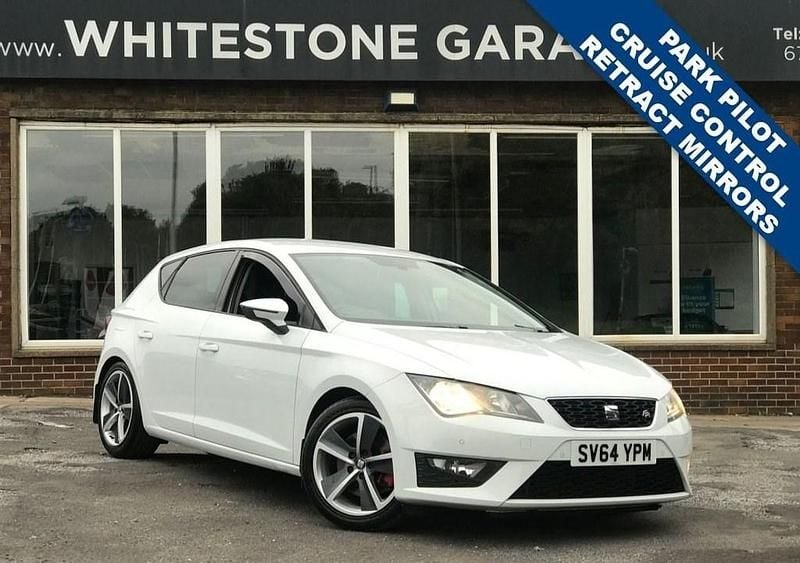 White Used 2014 Seat Leon FR Hatchback | £7,250 (Good price) - Image 1/4