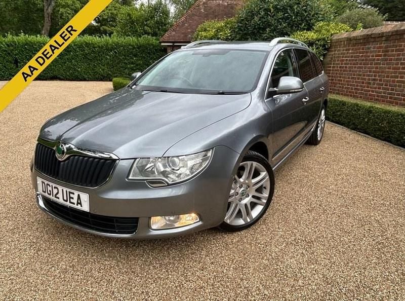 Grey Used 2012 Skoda Superb Elegance Estate | £4,995 (A bit pricey) - Image 1/4