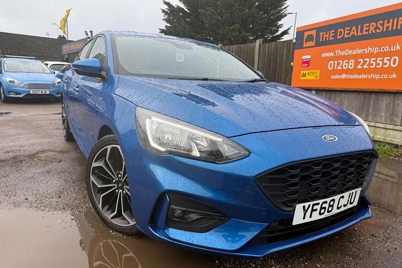 Used Ford Focus ST-Line X 120 HP (88 kW) 2018 Blue Hatchback