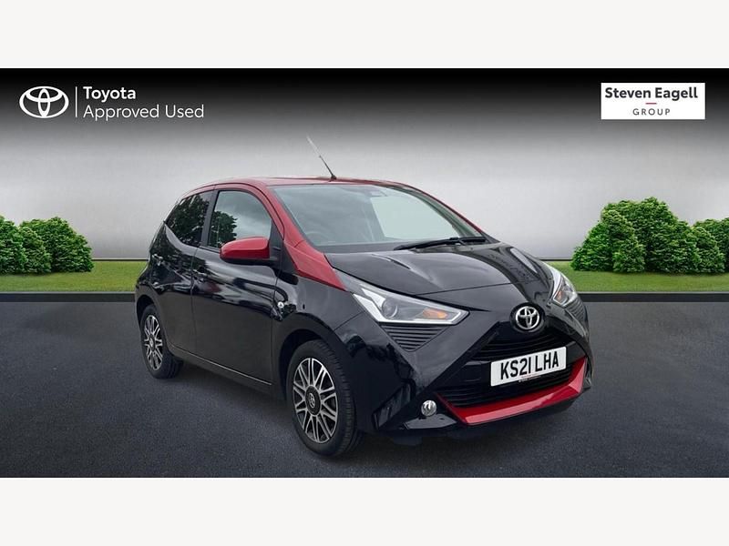 Black Used 2021 Toyota Aygo X-clusiv Hatchback | £14,266 (Expensive) - Image 1/3