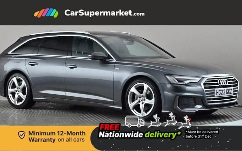 Grey Used 2021 Audi A6 S-Line Estate | £23,697 (Fair price) - Image 1/3