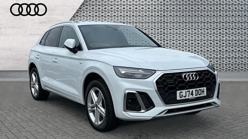 White Used 2024 Audi Q5 S-Line SUV | £36,490 (Fair price) - Image 1/4