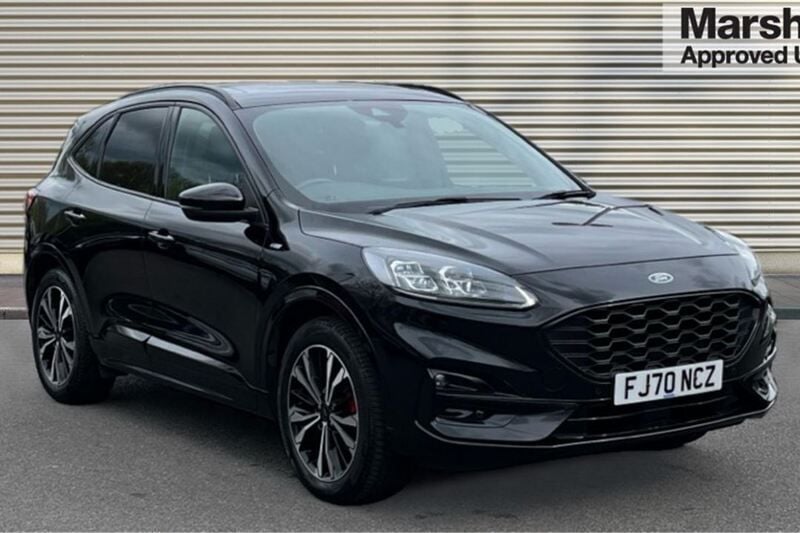 Black Used 2021 Ford Kuga ST-Line X SUV | £19,964 (Fair price) - Image 1/4