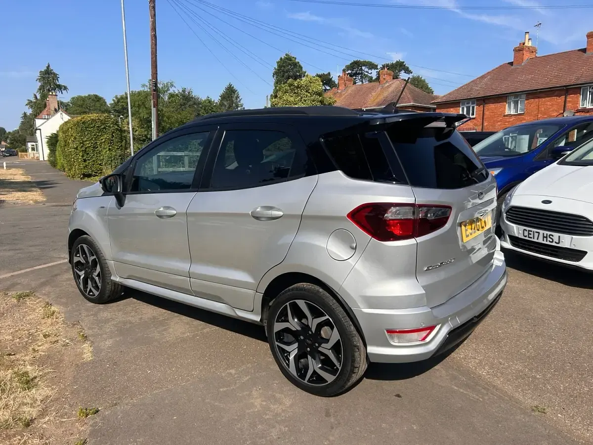 Used Ford Ecosport ST-Line 125 HP (91 kW) 2020 Silver SUV