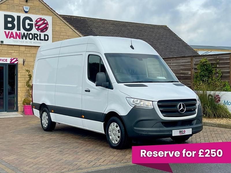White Used 2023 Mercedes Sprinter Premium Van | £28,994 (Expensive) - Image 1/2