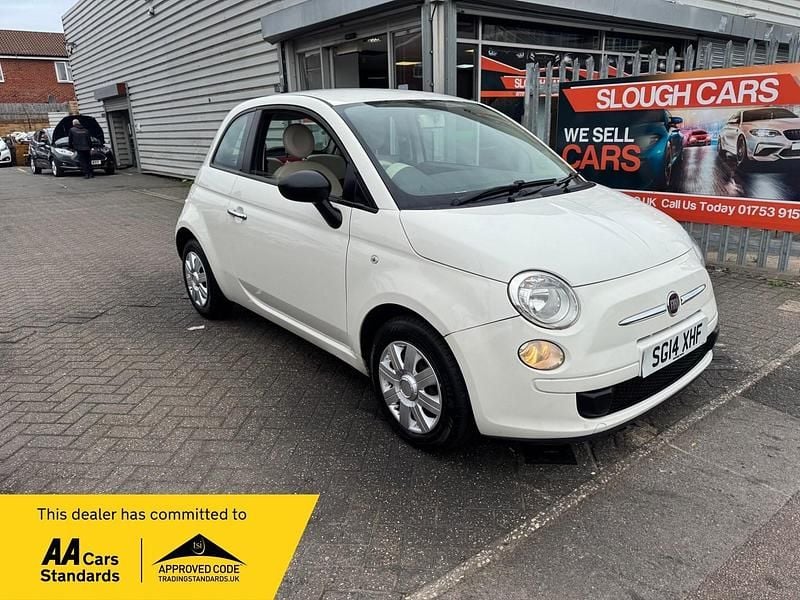 White Used 2014 Fiat 500 Pop Hatchback | £2,395 (Super price) - Image 1/4
