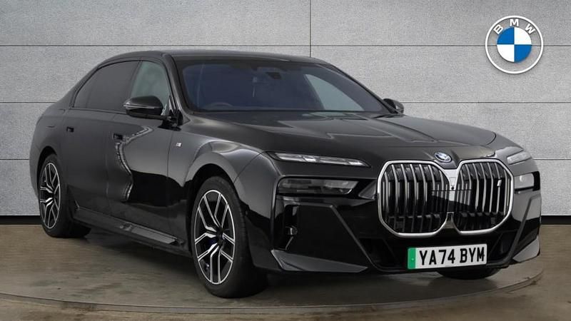 Black Used 2024 BMW i7 M Sport Sedan | £76,000 (Expensive) - Image 1/4