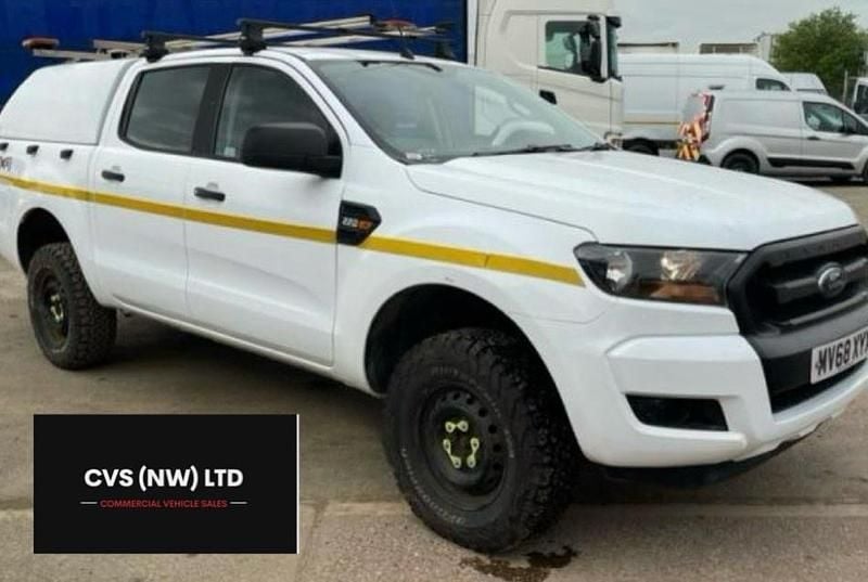 White Used 2018 Ford Ranger XL Pickup | £5,999 (Fair price) - Image 1/4