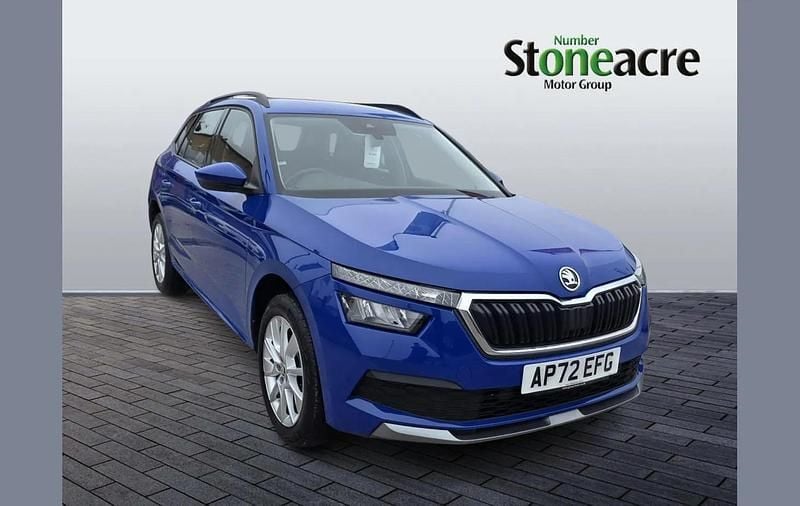 Used Skoda Kamiq SE 115 HP (84 kW) 2022 Blue SUV