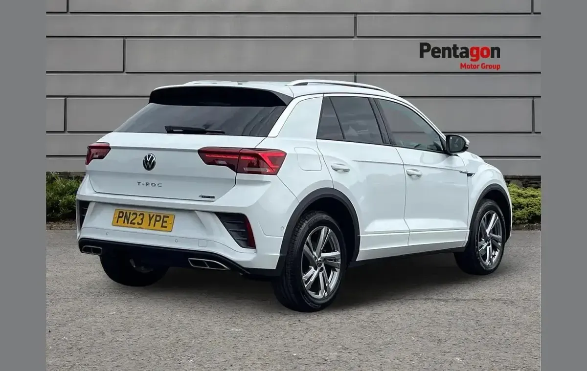 Used VW T-Roc R-line 187 HP (137 kW) 2023 White SUV