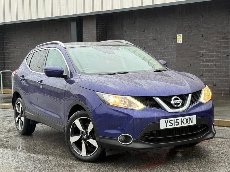 Blue Used 2015 Nissan Qashqai N-TEC SUV | £4,790 (Good price) - Image 1/4