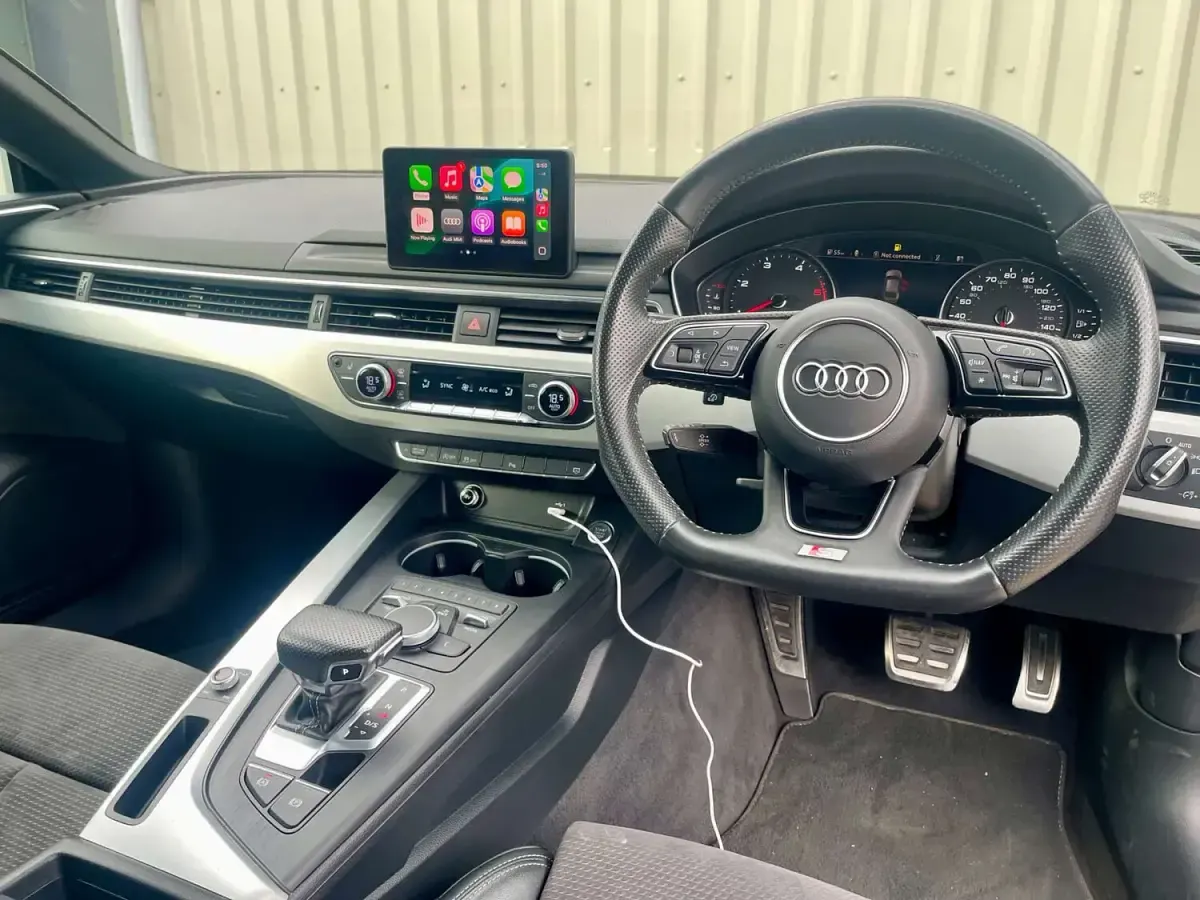 Used Audi A5 S-Line 190 HP (139 kW) 2018 Grey Coupe