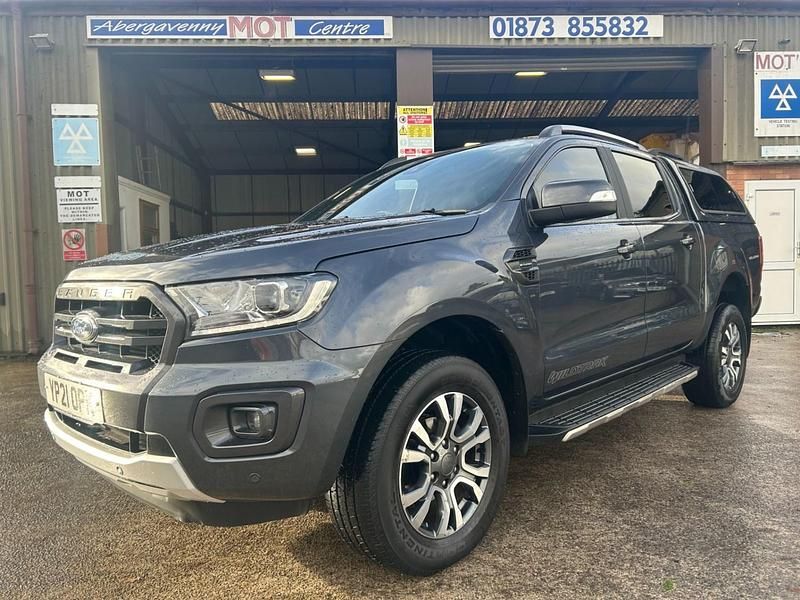 Grey Used 2021 Ford Ranger Wildtrack Pickup | £19,995 (Fair price) - Image 1/4