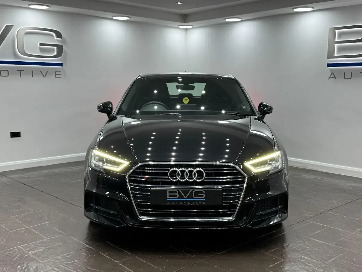 Used Audi A3 Sportback S-Line 2019 Black Hatchback