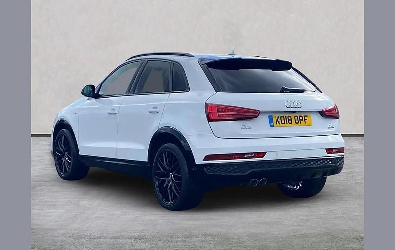 Used Audi Q3 Black Edition 147 HP (108 kW) 2018 White SUV