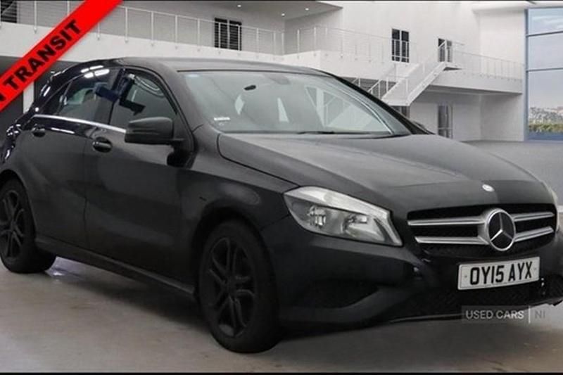 Used Mercedes A180 109 HP (80 kW) 2015 Black Hatchback