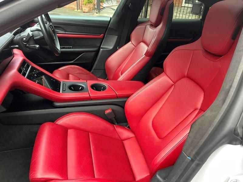 Used Porsche Taycan Turbo 2020 White Sedan