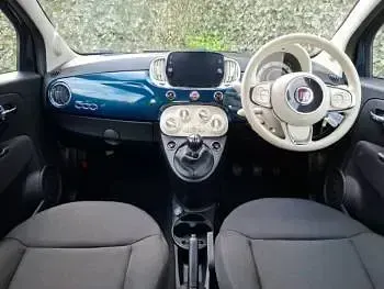 Used Fiat 500C 70 HP (51 kW) 2025 Blue Cabriolet