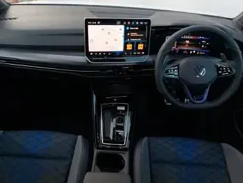 New VW Golf VIII Black Edition 333 HP (244 kW) 2025 White Hatchback