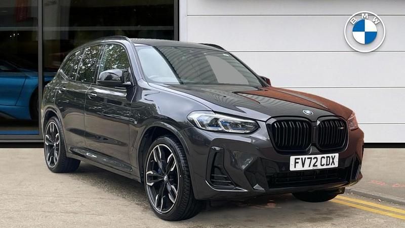 Grey Used 2022 BMW X3 M Sport SUV | £42,800 (Fair price) - Image 1/4