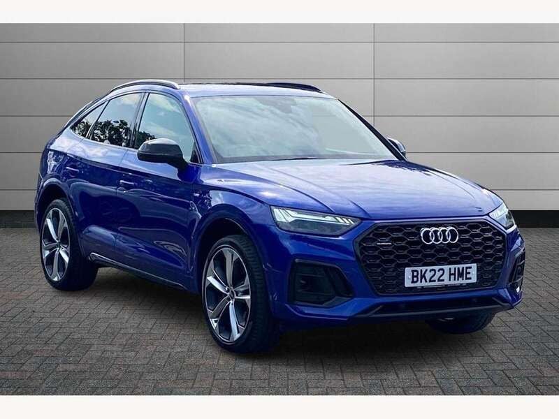 Blue Used 2022 Audi Q5 Sportback Comfort SUV | £34,550 (Fair price) - Image 1/4