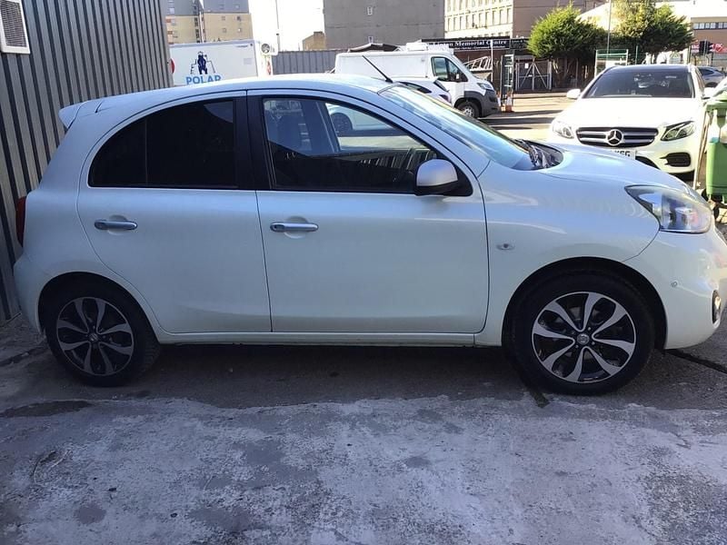 Used Nissan Micra N-TEC 2017 White Hatchback