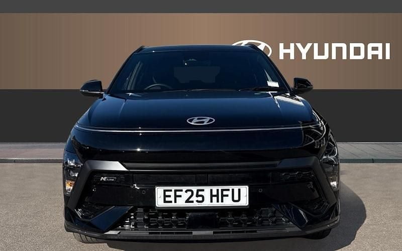 Second-hand Hyundai Kona N Line 129 CP (94 kW) 2025 Negru SUV